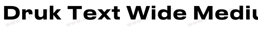 Druk Text Wide Mediu字体转换 Druk Text Wide Mediu字体转换